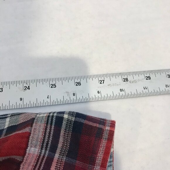 LEVIS MENS PEARL SNAP FLANNEL SHIRT SIZE XXL - Picture 6 of 9